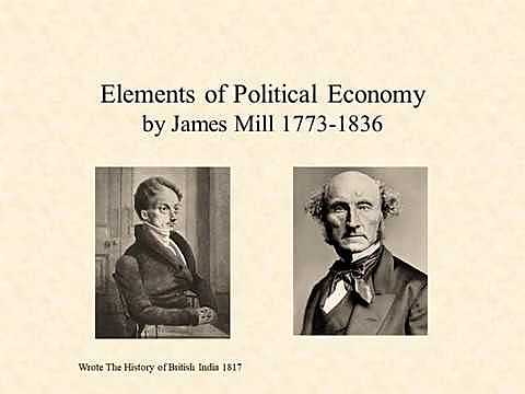 James Mill Elements of Political Economy