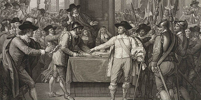 Cromwell Dissolves Parliament