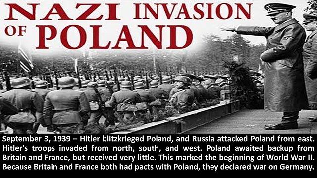 Invasion of Poland Marks Beginning of WWII