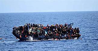 Crisis migratoria en el Mar Mediterráneo