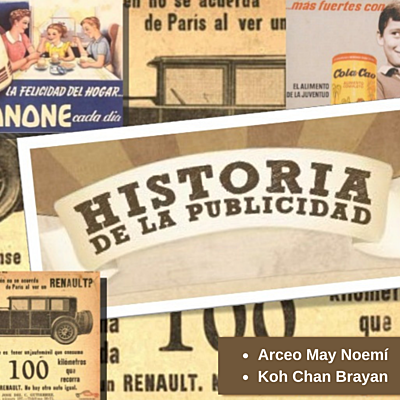 Timeline: LA PUBLICIDAD EN MÉXICO