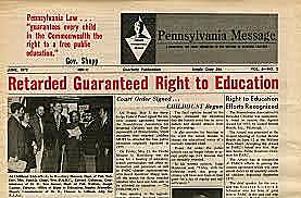 Pennsylvania Association for Retarded Children (PARC) v. Pennsylvania