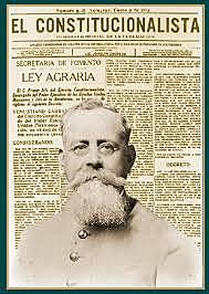Ley Agraria, legislación de Carranza