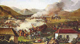 Timeline: Día de la independencia y Bataya de Boyacá