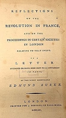 Edmund Burke Reflections