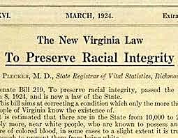 Virgina's Sterilization Act of 1924