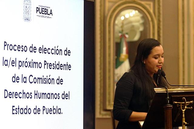 ELECCIÓN DE LA/EL PRESIDENTE DE LA COMISIÓN DE DERECHOS HUMANOS DEL ESTADO DE PUEBLA.