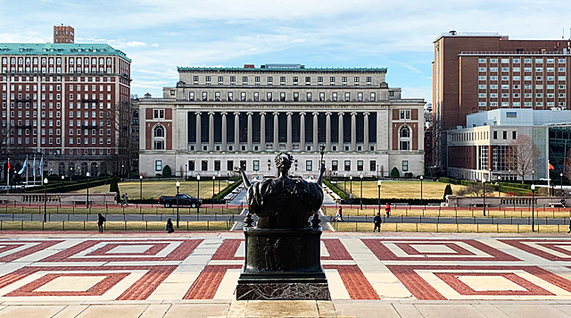 Fundación del Universidad de Columbia en la ciudad de Nueva York.