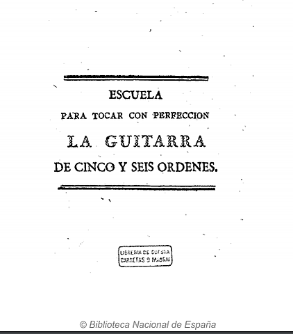 Arte de tocar la guitarra por música"