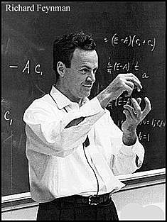 Richard Feynman presenta en una expresa sus ideas sobre el futuro de la tecnología nanométrica