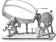 El fonautograma es inventado como el primer dispositivo que podría grabar sonidos a su paso por el aire por el inventor parisino Édouard-Léon Scott de Martinville. El primer sonido grabado ("fonautograma") fue una persona cantando.