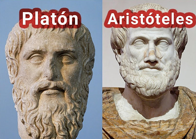 Aristóteles y Platón