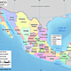 Mapa mexico estados y capitales