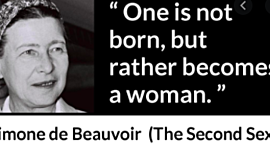Timeline: Simone de Beauvoir