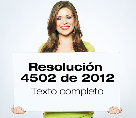 RESOLUCIÓN 4502