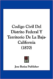 Código civil para el Distrito Federal