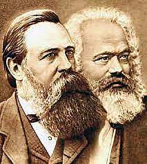 Engels y Marx.
