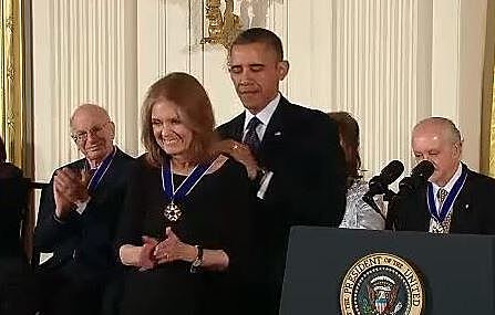 Medal of freedom by President Obama
