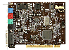 Las modernas tarjetas de sonido3 de las computadoras portátiles y de escritorio permiten grabar el sonido analógico a través de un micrófono y producirlo en un formato de archivo digital (por ejemplo, .WAV).
