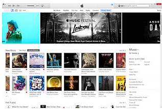 La tienda de iTunes se abre al público.