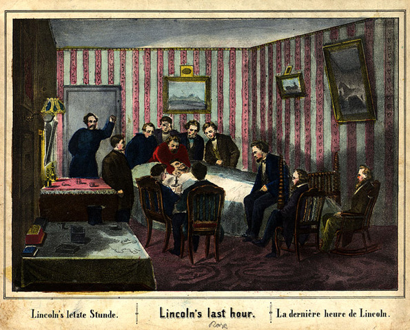 Lincoln dies
