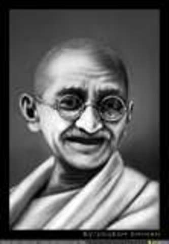 Gandhi assassinated