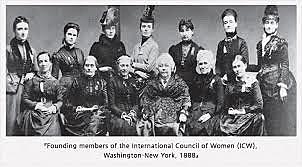 The first International Council of Women (ICW)