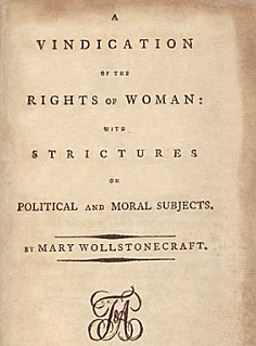 A Vindication of the Rights of Woman