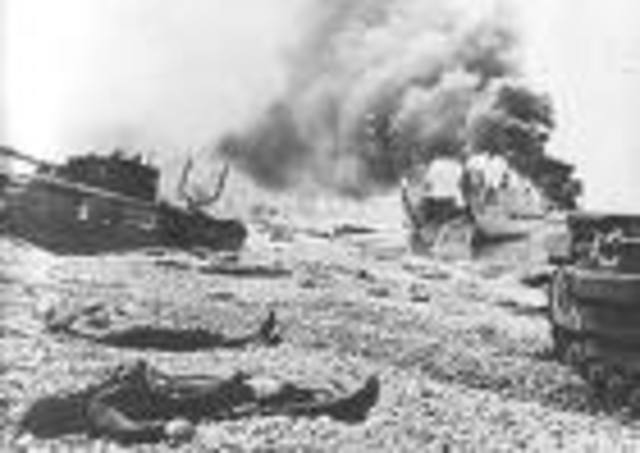 Dieppe raid is a disaster for Canadian forces