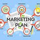 Marketing plan concept