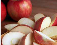 Edible coating for apples