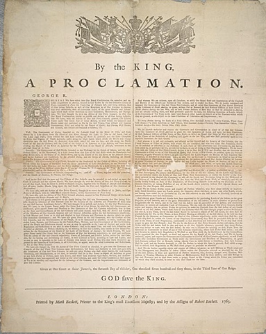 Proclamation of 1763