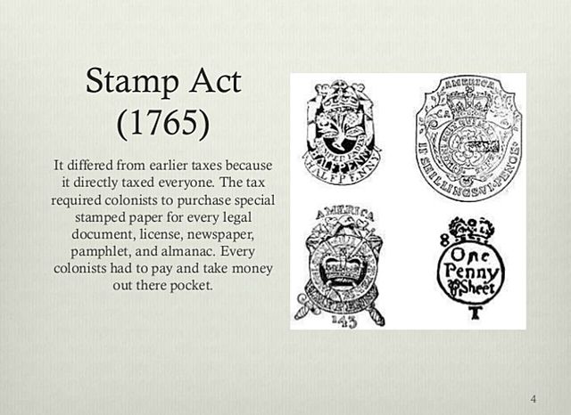 The Stamp Act