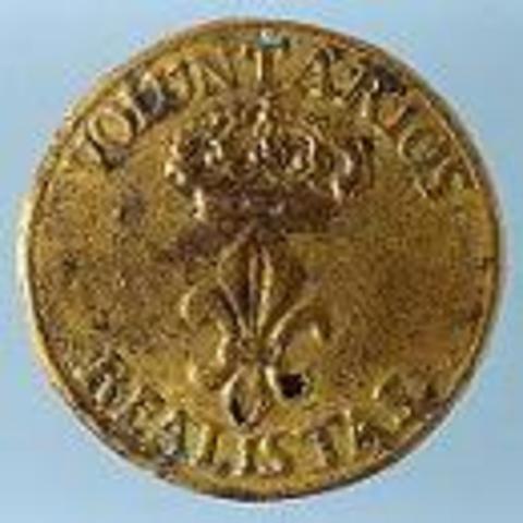 Ingreso en los Voluntarios Realistas