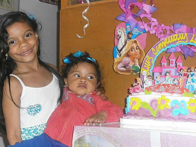 MI CUMPLEAÑOS CON MI HERMANA