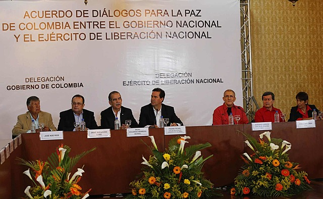 Peace dialogues whit the ELN