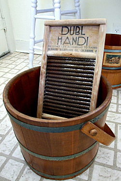 the first washing machine