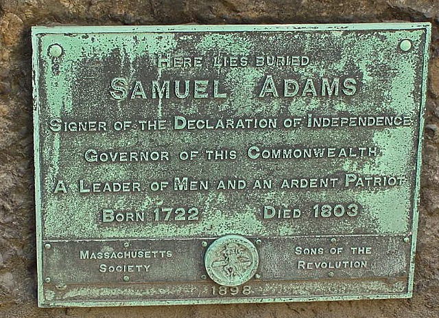 samuel Adams death