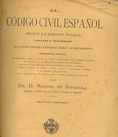 Real Decreto de 24 de julio de 1889 por el que se publica el Código Civil