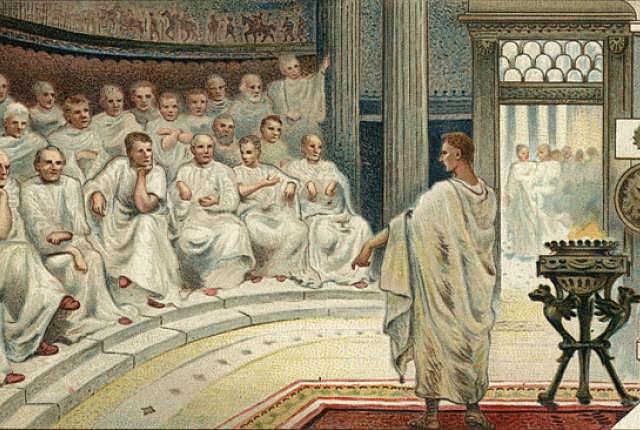 Republikk - keiserdømme - deling av riket