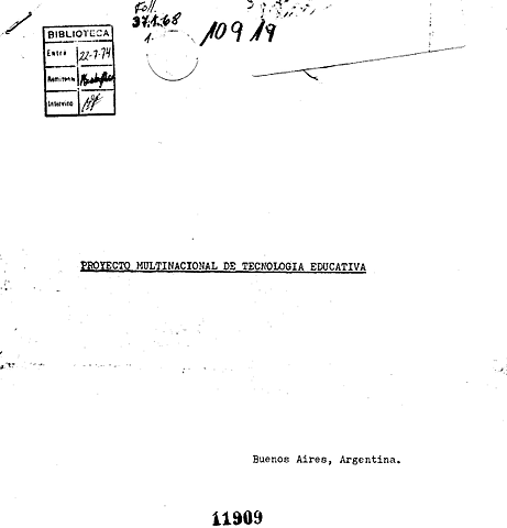 Proyecto  Multinacional  de Tecnología Educativa de la OEA