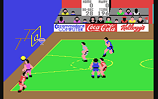 International Basketball, Commodore 64