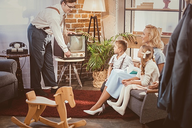 Invención de la televisión.