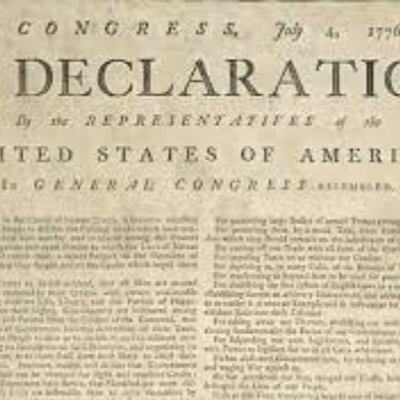 Timeline: Influence of Declaration of Independence