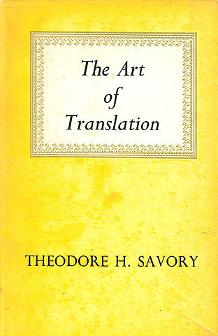 "The Art of Translation" por Savory