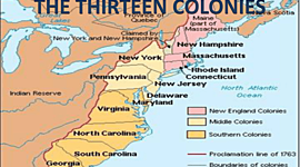Timeline: thirteen colonies