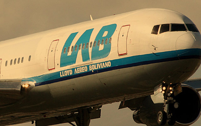 Primera Línea Aérea Comercial en Bolivia