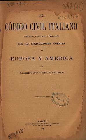 CÓDIGO CIVIL ITALIANO