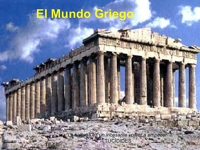 El mundo griego  323 A.C