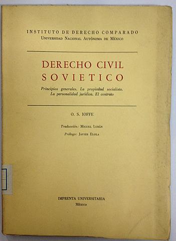 CÓDIGO CIVIL SOVIÉTICO